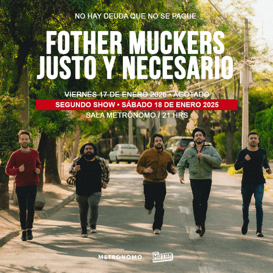 FOTHER MUCKERS (2DA FECHA)